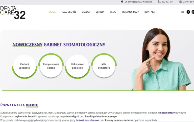 dentalcare32.pl – jaki aparat na zęby wybrać? Rodzaje i koszty leczenia